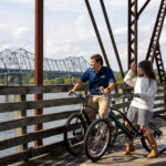 eBikes on Old RailRoad Bridge, Sheffield, AL